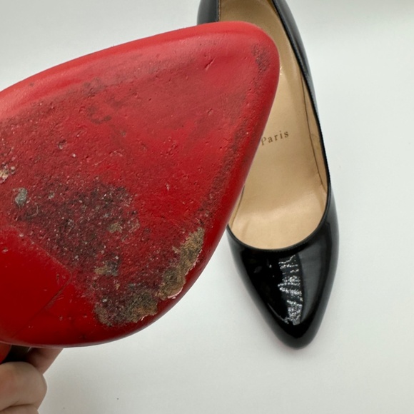 Christian Louboutin Decolette 868 patent pumps size 38 - Picture 10 of 10